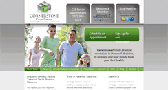 Desktop Screenshot of cornerstoneprivatepractice.com